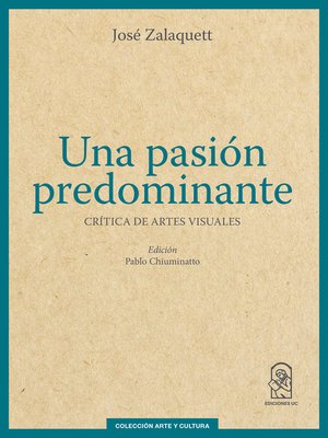 cover image of Una pasión predominante